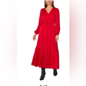 Holiday dress 
1. State Red Long Sleeve Dress
